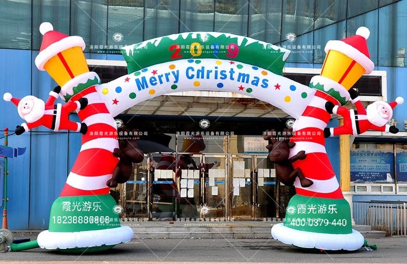 广西圣诞活动拱门